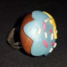 Anello "Star cake" in fimo/ToDo, regolabile, no nichel, fatto a mano