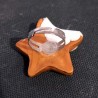 Anello "Star bisquit" in fimo/ToDo, regolabile, no nichel, fatto a mano