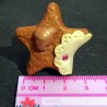 Anello "Star bisquit with croissant" in fimo/ToDo, regolabile, no nichel, fatto a mano