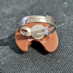 Anello "croassant" in fimo/ToDo, regolabile, no nichel, fatto a mano