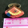 Anello "A piece of cake" in fimo/ToDo, regolabile, no nichel, fatto a mano